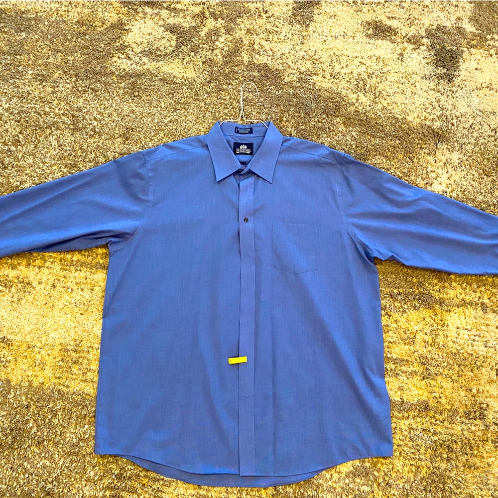 Never worn, brand new stafford wrinkle free shirt.